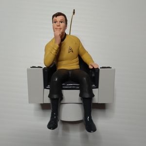 Vintage Captian Kirk Tree Ornament 1995